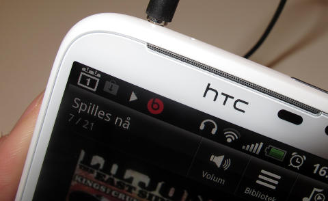 TR�KK: Med Beats-profilen aktivert f�r du mye tr�kk. Foto: Marius Valle, Mobili.no