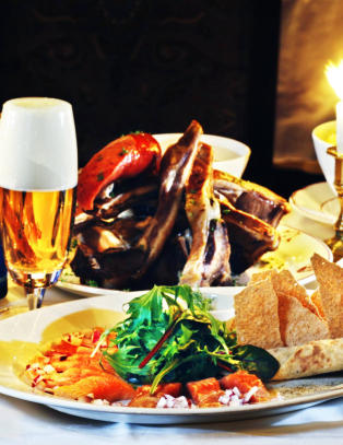 Frister det med champagne til lutefisken?