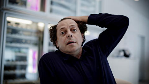 ARKITEKTEN: Det er den spanske arkitekten Juan Herreros i Herreros Arquitectos som har tegnet Lambda. Foto: Krister S�rb� / Dagbladet