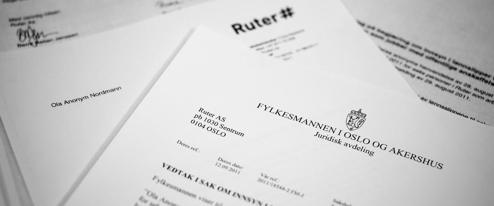 Ruter trosser norsk lov
