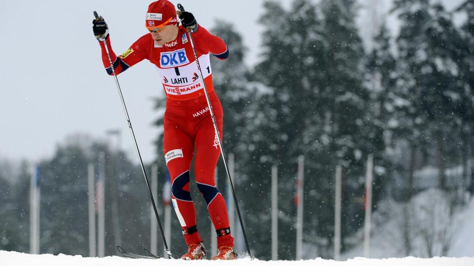 JUBLET VILT: H�vard Klemetesen satte i noen h�ylytte jubelbr�l etter � ha spurtet fra konkurrentene p� de siste 300-400 meterne. 
Foto: Heikki Saukkomaa / SCANPIX