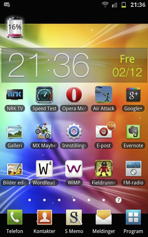 FLEKSIBELT: Android er et fleksibelt operativsystem. Galaxy Note byr i tillegg p� Samsungs egne tilpasninger. Foto: HjemmePC