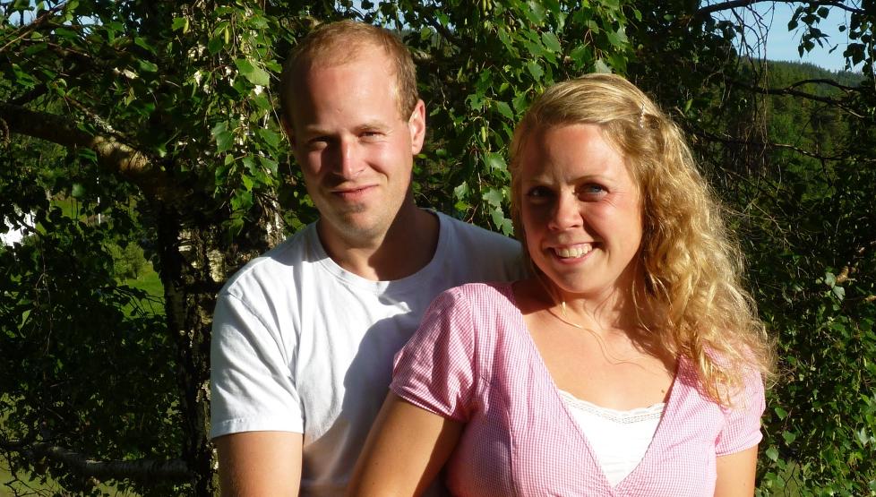 FANT KJ�RLIGHETEN: Bonden �ge Andr� Br�mnes og frieren Ragnhild Eppeland fant tonen i fjor�rets �Jakten p� kj�rligheten�. Foto: Anne Marit Eppeland