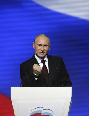 Putins parti er ventet � vinne suverent
