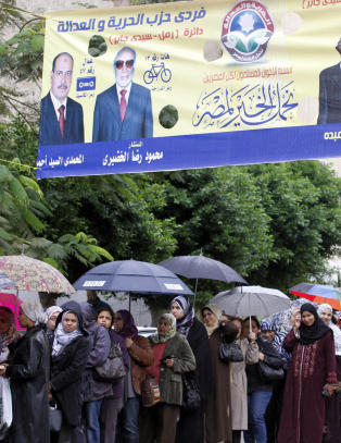 - Islamistene har vunnet f�rste valgrunde i Egypt