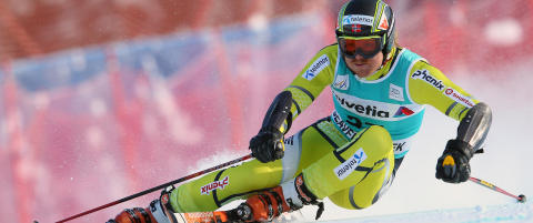 Haugen kj�rte p� en stein og �dela skien