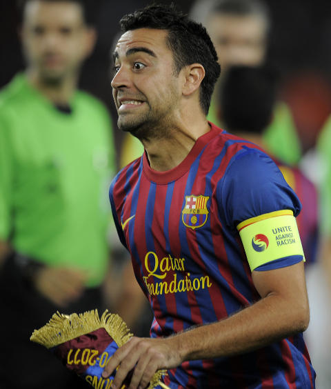 MIDTBANEGENERAL: Xavi var blant de tre som var nominert i fjor, og har ogs� kommet med i �r.Foto: SCANPIX/AFP PHOTO/LLUIS GENE