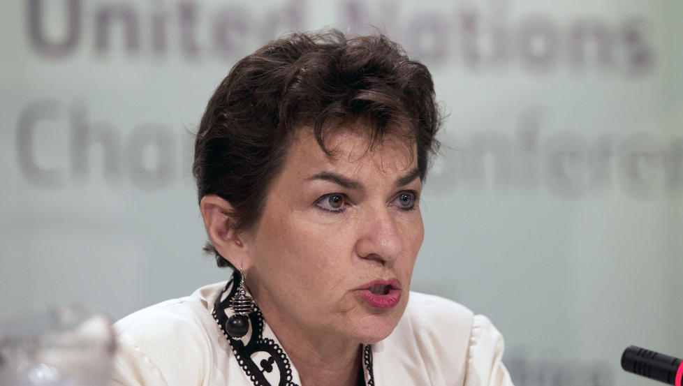F�r ikke spalteplass: FNs klimasjef Christiana Figueres under forhandlingene i Durban. �Hva husker vi nordmenn fra den f�rste ukas forhandlinger i Durban? Vel, om vi har fulgt med p� NRK Dagsrevyen: Ingenting annet enn at forhandlingene �pnet med kulturinnslag, og at forventningene er beskjedne�, skriver artikkelforfatteren. Foto: Rogan Ward/Reuters/Scanpix