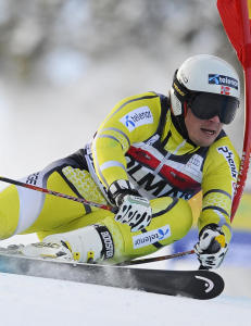 Jansrud p� pallen i Beaver Creek
