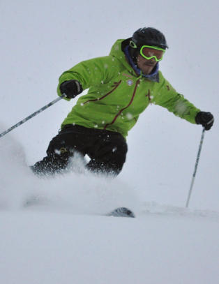 Kom deg ut, for n� g�r pudderalarmen