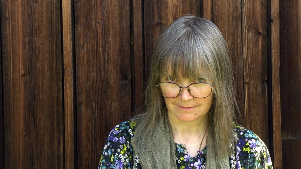 FULLF�RT: Britt karin larsen har med �rets roman fullf�rt en ny trilogi. V�r anmelder er vilt begeistret. Foto: SIRI BERREFJORD