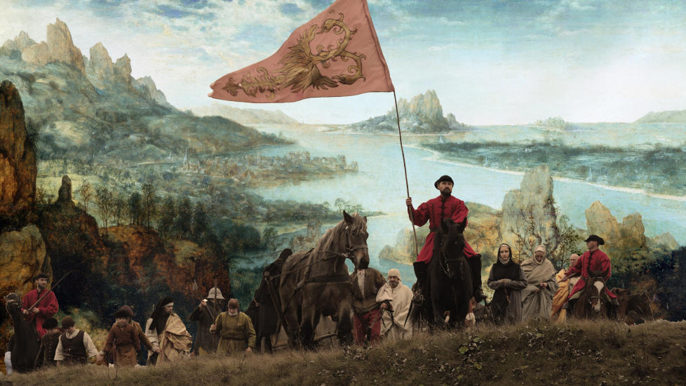 PENT � SE P�: Et 1500-tallsmaleri er inspirasjonen for �The Mill & The Cross�.