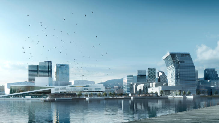 I BJØRVIKA: I dag avgjøres det om Lambda i Bjørvika vil bli realisert. Alt tyder på at Oslo bystyre stemmer nei til prosjektet. I BJØRVIKA: I dag avgjøres det om Lambda i Bjørvika vil bli realisert. Alt tyder på at Oslo bystyre stemmer nei til prosjektet.