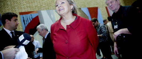 H�yre har vind i seilene - br�stopp for Frp