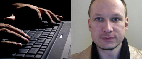 Fem pågrepet for å ha hacket Breiviks epost
