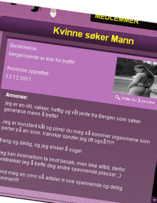 - Vil ikke drive horetrafikk