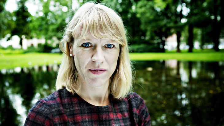 GLAD: Anniken Huitfeldt er glad for at penger n� blir satt av til tegneserieinnkj�p i Norge. Foto: Nina Hansen / Dagbladet
