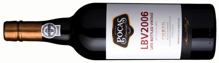 LATE BOTTLED VINTAGE PORT: Pocas LBV2006 f�r 92 poeng og seks i testen.