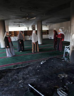 Nytt angrep p� mosk� p� Vestbredden