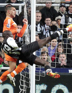 Newcastle maktet ikke score mot heldige Swansea