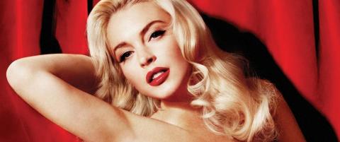 - Naken Playboy-Lohan er en kioskvelter