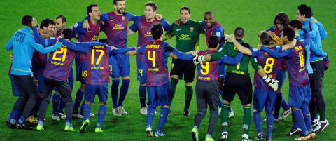 Stilte Barcelona i en 3-7-0-formasjon?