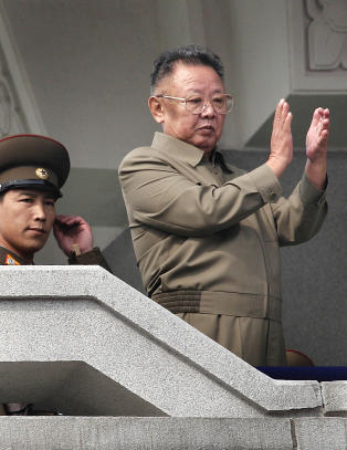 Holdt tilbake nyheten om Kim Jong-ils d�d i nesten to d�gn