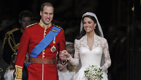 �RETS BRYLLUP: Kate og William. Trenger vi si mer? Foto: Martin Meissner/AP/Scanpix