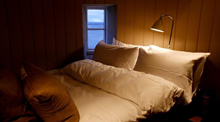HAVUTSIKT: Intimt og unikt p� Molja fyr som tilh�rer Brosundet hotell i �lesund. Foto: MARTE GARMANN JOHNSEN