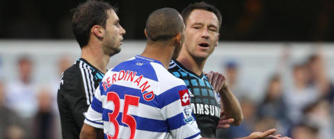 I dag f�r Terry vite om ogs� han nagles for rasisme