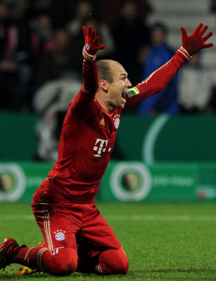 Robben beklager pinlig filming