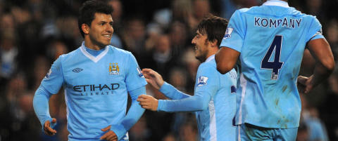 City lekte Barcelona da Stoke ble knust