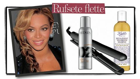 DU TRENGER: Kiehl's Rice & Wheat Volumizing Shampoo, gir h�ret n�ring, mye volum og dufter vidunderlig. Kr 215,- for 250 ml.  Rettetang fra Cloud Nine er liten og nett og kan derfor f� plass i en liten skulderveske, kr 875,- Shine flash fra Redken gir mye glans og f�r h�ret til � se sunt og fint ut. Pris kr 290,- Foto: Bulls og produsentene