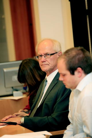 SORENSKRIVER: Sorenskriver Geir Engebretsen har ansvar for det praktiske rundt rettssaken mot Breivik. Foto: Jacques Hvistendahl/Dagbladet