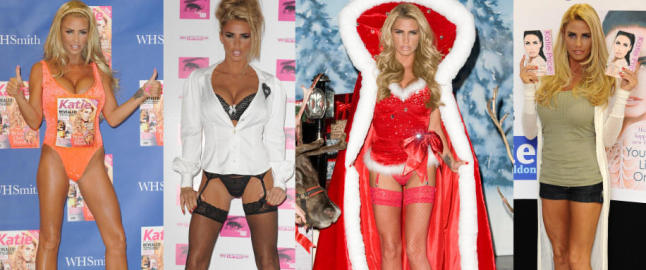 Glamourmodellen viste nesten alt i stringtrusa