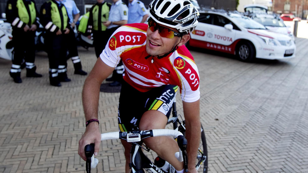 SYKKELCOMEBACK: Selv om dopingsaken mot sykkelrytteren Alex Rasmussen (27) fikk nytt liv f�r jul, ser dansken fram til comeback. Foto: AP Photo / Finn Frandsen / Scanpix