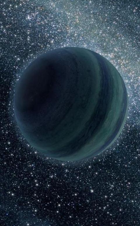 PLANET PÅ RØMMEN: Det kan finnes flere hundre milliarder Jupiter-liknende planeter som driver ensomt og alene rundt i Melkeveien, uten noe solsystem den kan kalle et hjem. Som trøst får de sjetteplass i kåringen av årets beste astronyheter. Grafikk: NASA/JPL-Caltech PLANET PÅ RØMMEN: Det kan finnes flere hundre milliarder Jupiter-liknende planeter som driver ensomt og alene rundt i Melkeveien, uten noe solsystem den kan kalle et hjem. Som trøst får de sjetteplass i kåringen av årets beste astronyheter. Grafikk: NASA/JPL-Caltech