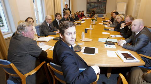 FIKK SVAR: Stortingets 22. juli-komit� har sendt 86 sp�rsm�l til ulike statsr�der. Lillejulaften fikk de svar fra Grete Faremo. Foto: Cornelius Poppe / SCANPIX