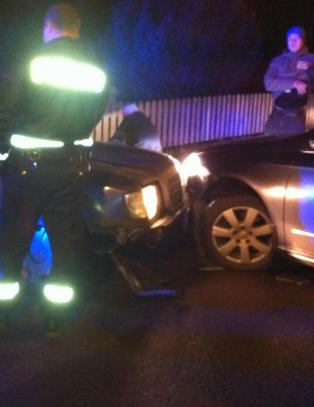 Politiet torpederte Mercedes etter stor politijakt i Grefsenveien