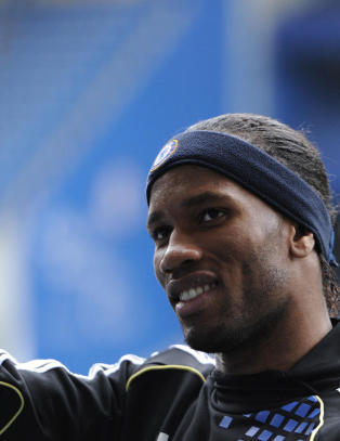 Drogba n�r Chelsea-milep�l
