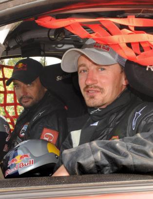 Malysz kj�rer i Dakar-rallyet