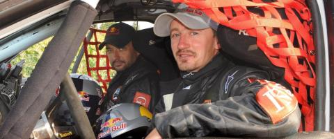 Malysz kjører i Dakar-rallyet