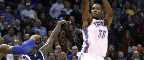 Durant senket Mavericks i siste sekund