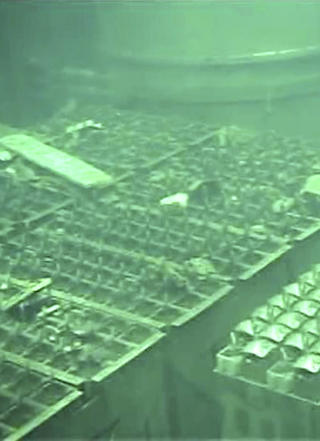 KJERNEKRAFTKRISE: Det er fortsatt usikkerhet rundt str�lingsverdiene og sikkerheten rundt Fukushima-anlegget i Japan, etter jordskjelvet og tsunamien. Foto: Tokyo Electric Power Co/Reuters