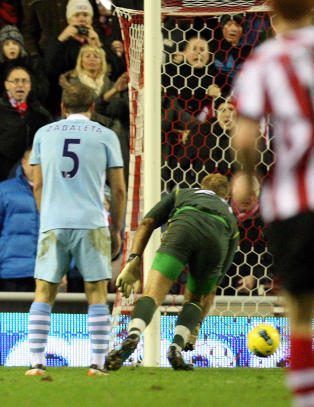 Offsideplassert innbytter ga City-nedtur mot Sunderland