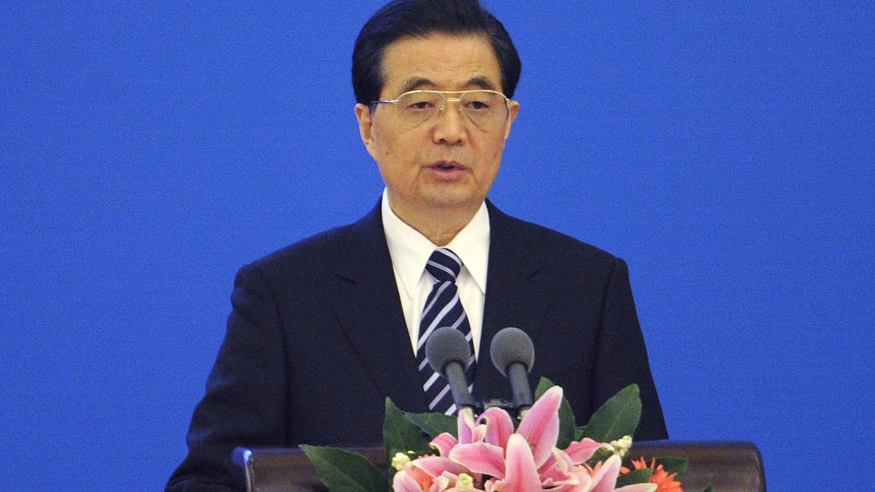 ADVARER: Kinas president Hu Jinto frykter fientlige internasjonale makter vil splitte og vestliggj�re Kina. Foto: Liu Jin/AP/Scanpix