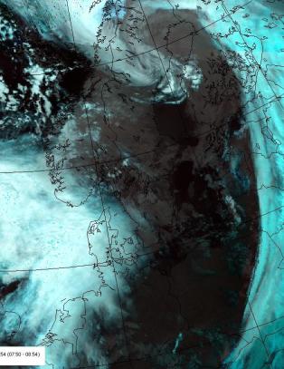 Orkanen �Emil� treffer Agder med full styrke