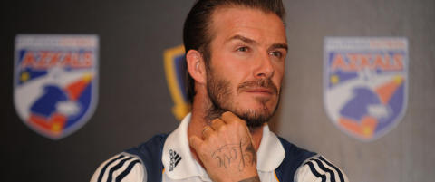 Beckham har bestemt seg for å bli i USA