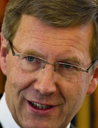 Tysklands president truet storavis med krig