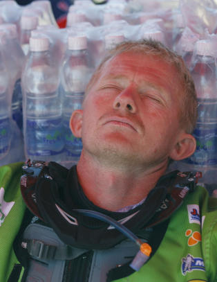 Ullev�lseter besvimte like etter m�lgang